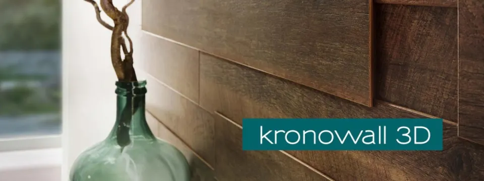 Obklad Kronowall 3D na stene